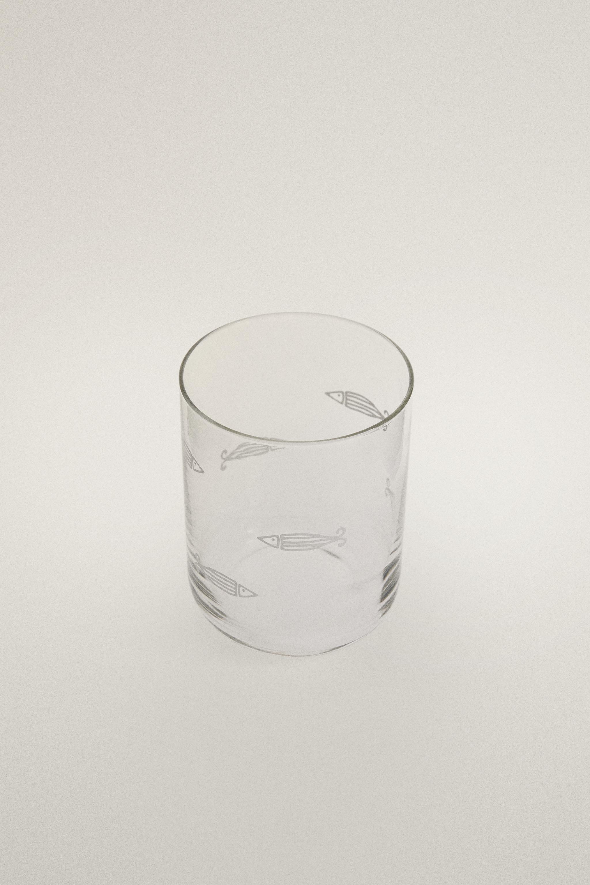 VERRE EN VERRE POISSON
